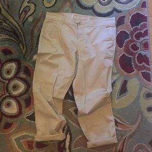 Boyfriend khaki pants from Old Navy—